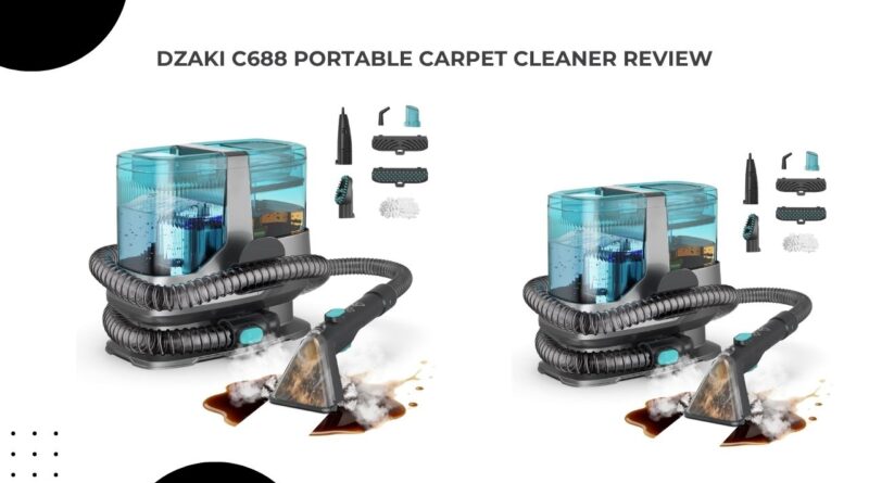 Dzaki C688 Portable Carpet Cleaner Review