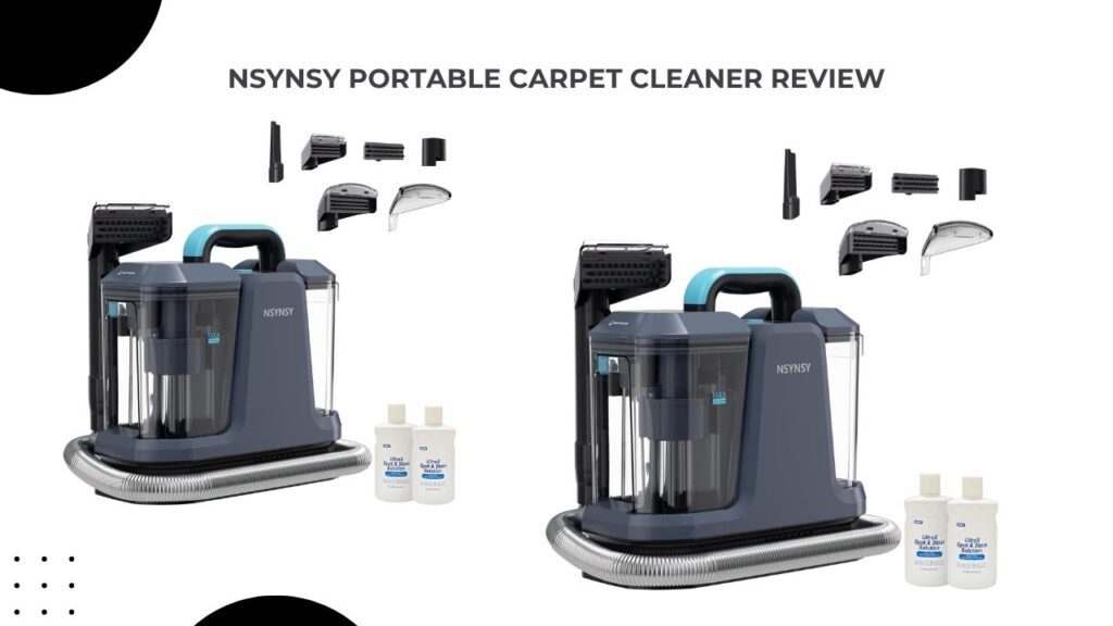 NSYNSY Portable Carpet Cleaner Review