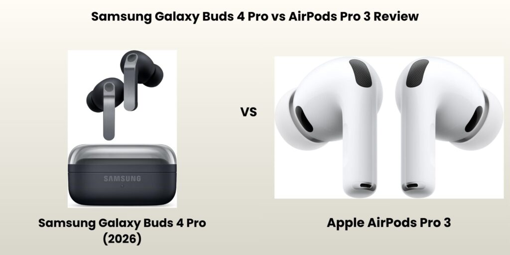 Samsung Galaxy Buds 4 Pro vs AirPods Pro 3 Reviews